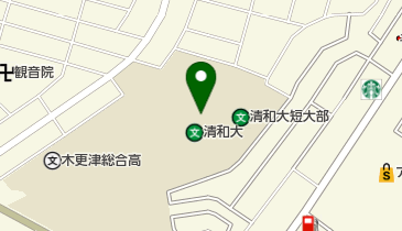 私立清和大学の地図画像