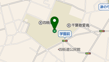 私立愛国学園大学の地図画像