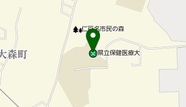 千葉県立保健医療大学仁戸名キャンパスの地図画像