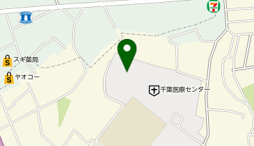 私立植草学園大学千葉医療センター内椿森キャンパスの地図画像