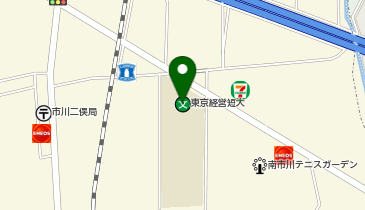 私立環太平洋大学東京キャンパスの地図画像