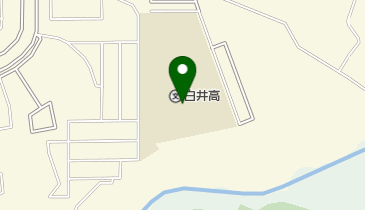 千葉県立白井高校の地図画像