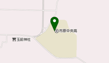 私立市原中央高校の地図画像