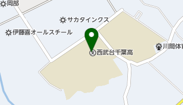 私立西武台千葉高校の地図画像