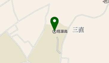 私立翔凛高校の地図画像