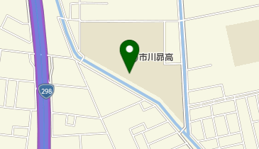 千葉県立市川昴高校の地図画像