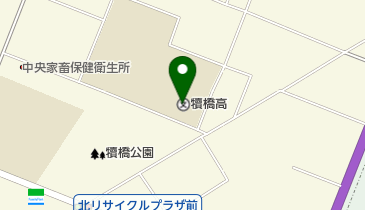 千葉県立犢橋高校の地図画像