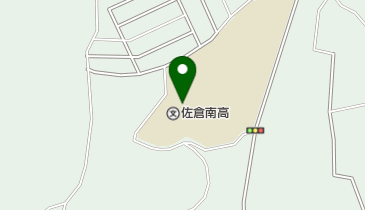 千葉県立佐倉南高校の地図画像