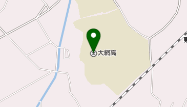 千葉県立大網高校の地図画像