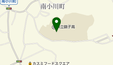 千葉県立銚子高校の地図画像