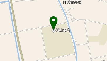 千葉県立流山北高校の地図画像