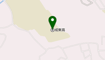 千葉県立成東高校の地図画像