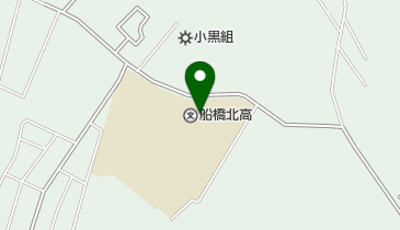 千葉県立船橋北高校の地図画像