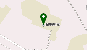 私立東海大学付属市原望洋高校の地図画像
