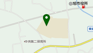 旭市立第二中学校の地図画像