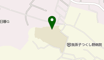 我孫子市立久寺家中学校の地図画像