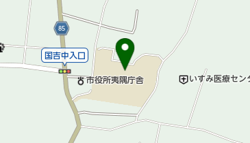 いすみ市立国吉中学校の地図画像