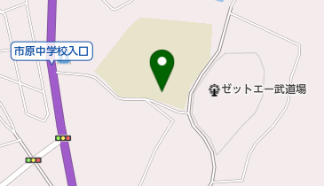 市原市立市原中学校の地図画像