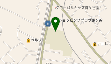 鎌ケ谷市立鎌ヶ谷中学校の地図画像