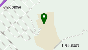 袖ケ浦市立昭和中学校の地図画像