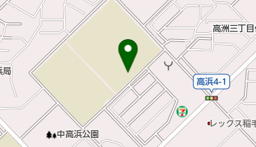 千葉市立高浜中学校の地図画像