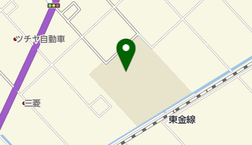 東金市立東中学校の地図画像