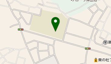 習志野市立第一中学校の地図画像