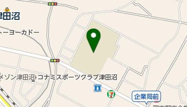 習志野市立第五中学校の地図画像