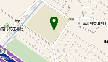 習志野市立第七中学校の地図画像