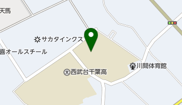 野田市立川間中学校の地図画像