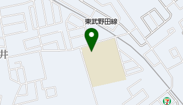野田市立南部中学校の地図画像