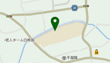 旭市立干潟中学校の地図画像