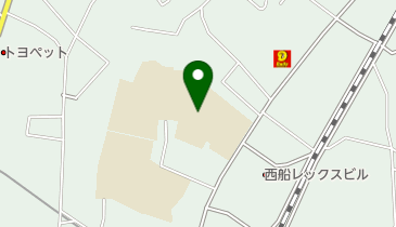 船橋市立葛飾中学校の地図画像