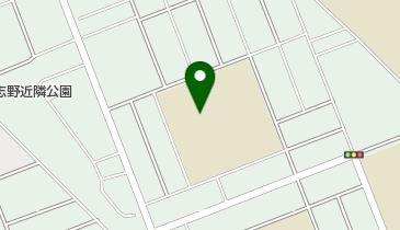 船橋市立習志野台中学校の地図画像