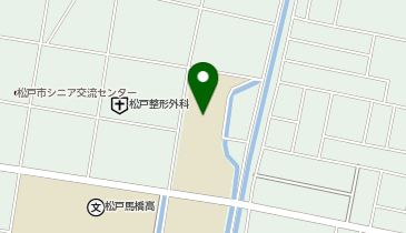 松戸市立旭町中学校の地図画像