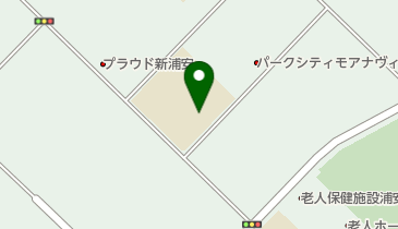 浦安市立高洲中学校の地図画像