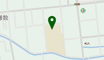 旭市立干潟小学校の地図画像