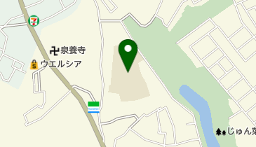 市川市立国府台小学校の地図画像