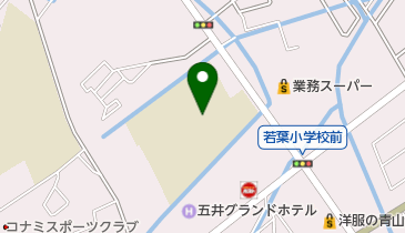 市原市立若葉小学校の地図画像
