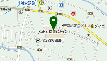 浦安市立浦安小学校の地図画像