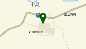 勝浦市立上野小学校の地図画像