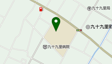九十九里町立片貝小学校の地図画像