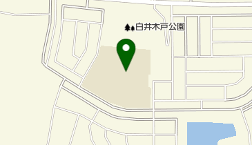 白井市立池の上小学校の地図画像