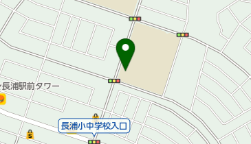 袖ケ浦市立長浦小学校の地図画像