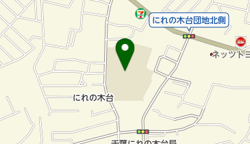千葉市立朝日ケ丘小学校の地図画像