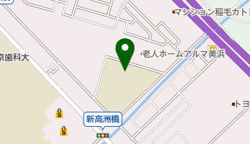 千葉市立稲毛第二小学校の地図画像
