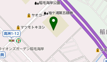 千葉市立稲浜小学校の地図画像
