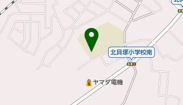 千葉市立北貝塚小学校の地図画像