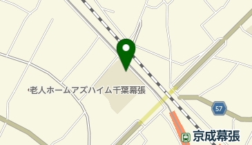 千葉市立幕張小学校の地図画像