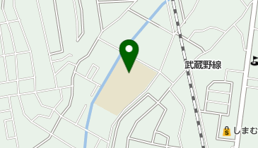 松戸市立河原塚小学校の地図画像